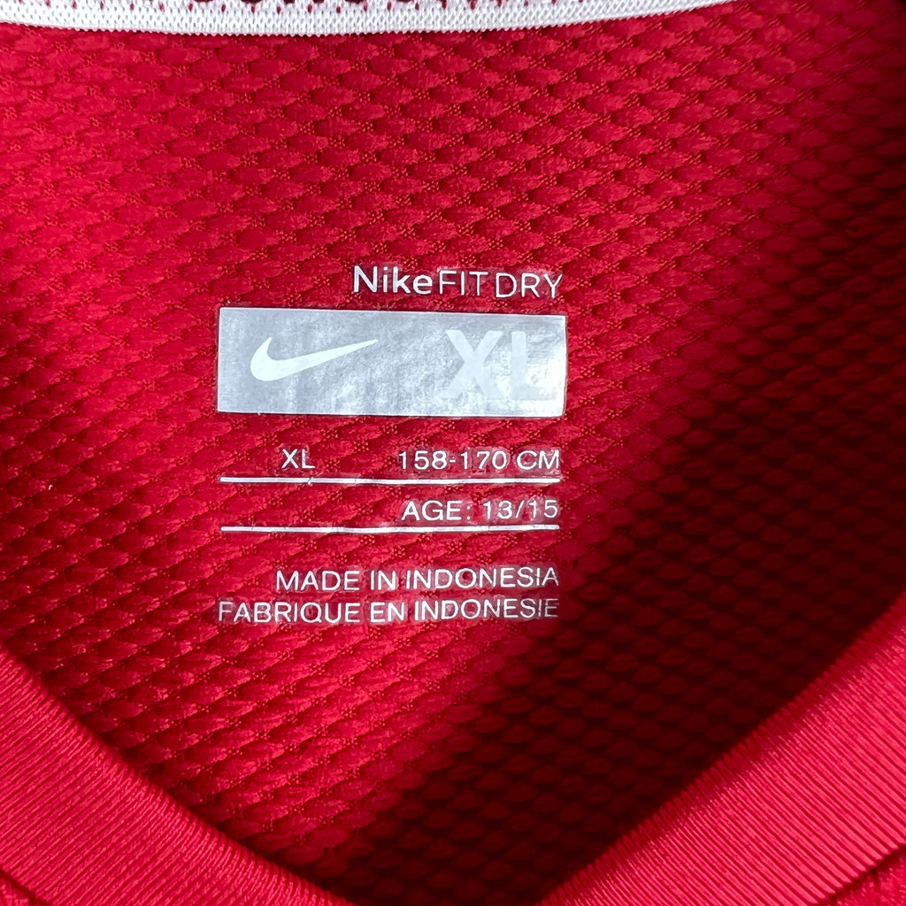 2010 Nike Youth Arsenal Blank Home Jersey