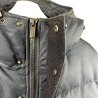 Jil Sander x Uniqlo Hybrid Down Oversized Hooded Jacket Navy Blue