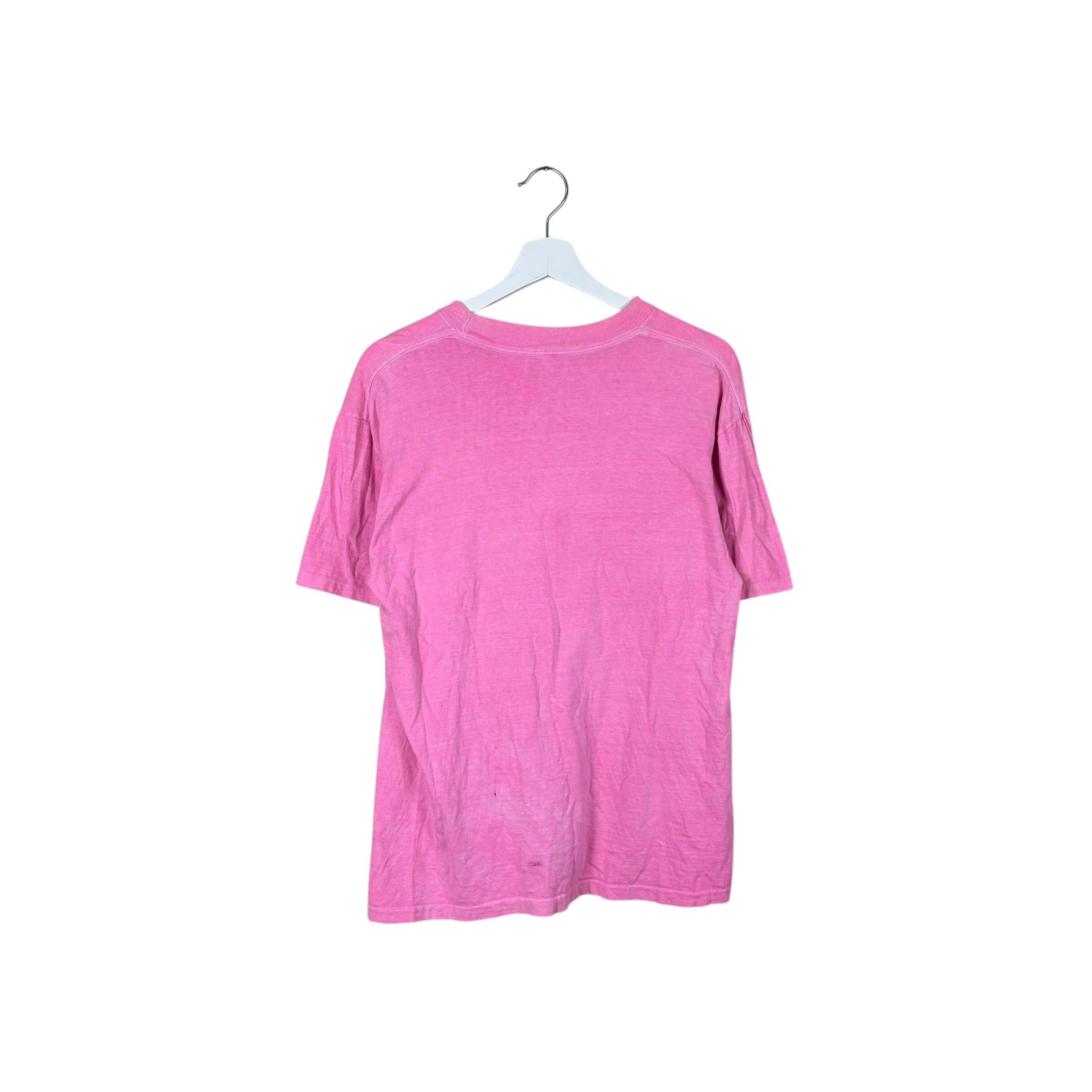 Vintage NHRA Winston Finals Racing Tee Pigment Dyed Pink