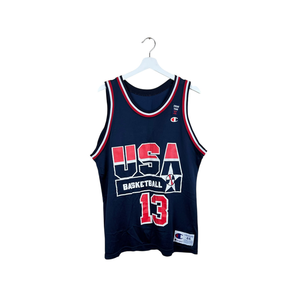 Vintage Champion Team USA Shaquille O’Neal Away Jersey