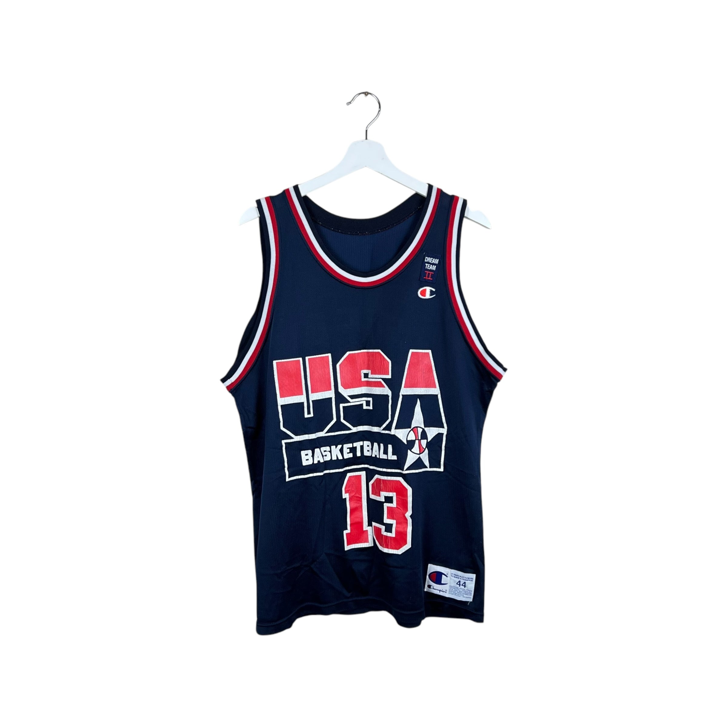 Vintage Champion Team USA Shaquille O’Neal Away Jersey