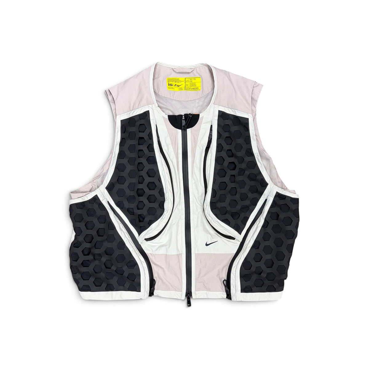 Vintage Nike ISPA Modular Pocket Vest Light Bone