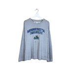 Vintage NBA Minnesota Timberwolves Logo Longsleeve Grey