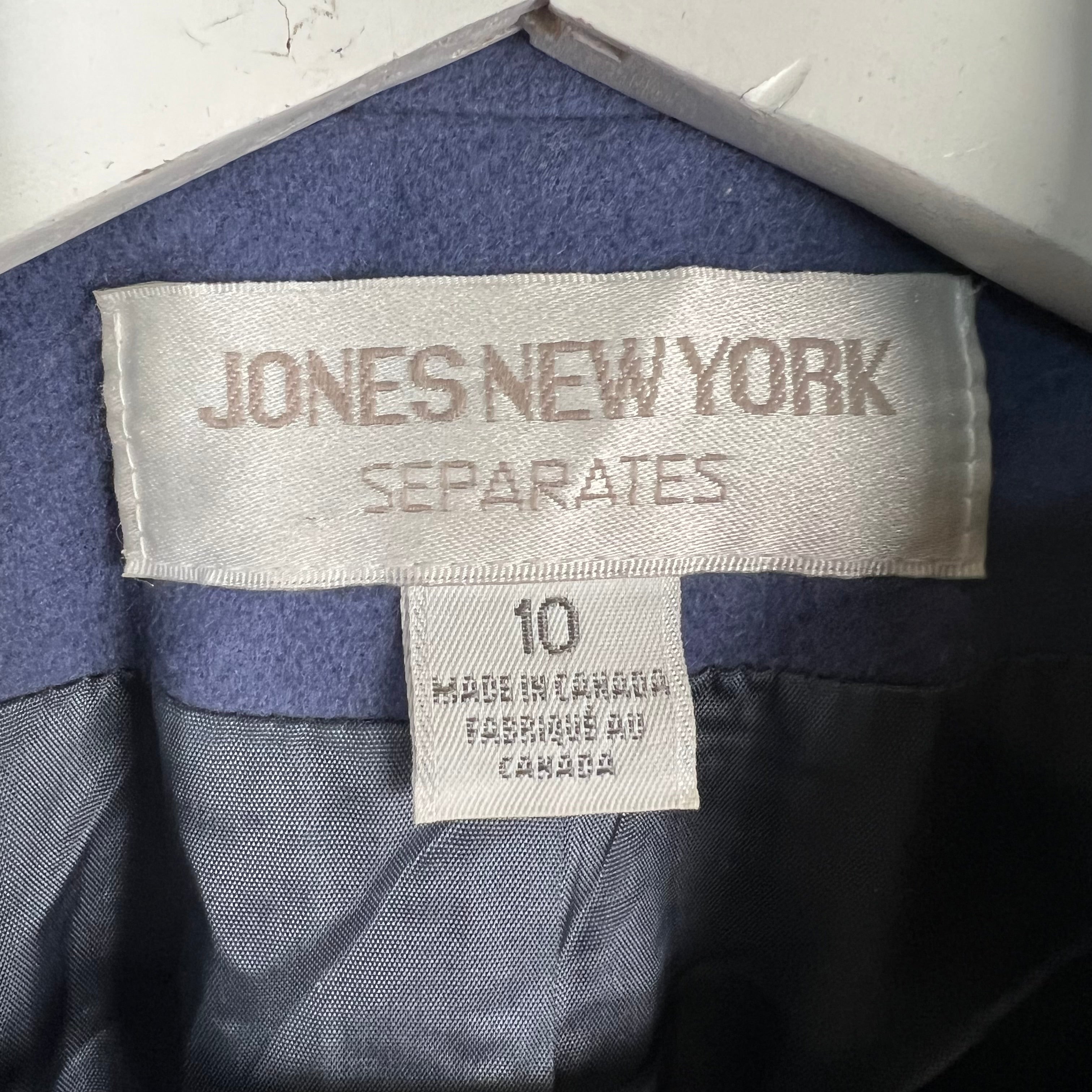 Vintage Jones New York Women’s Peacoat Lavender Purple