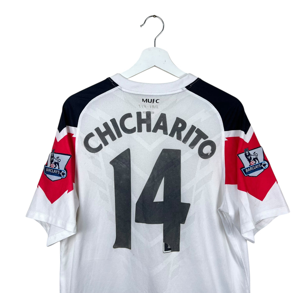 2010 Nike Manchester United Sevilla Chicharito Away Jersey