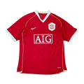 2007 Nike Manchester United Blank Home Jersey