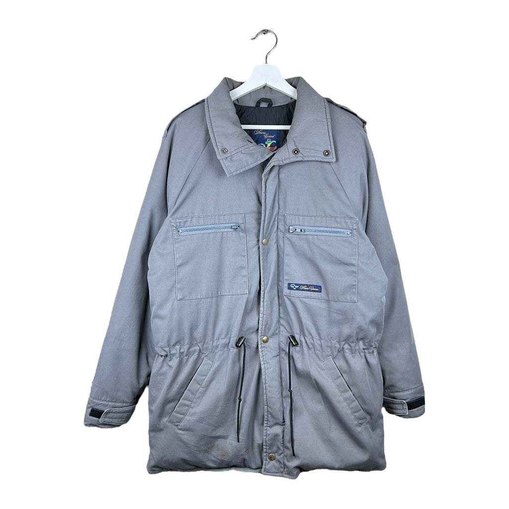 Vintage Snow Goose Winter Down Jacket Dark Grey