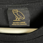 OVO Canada Flag Logo Tee Black