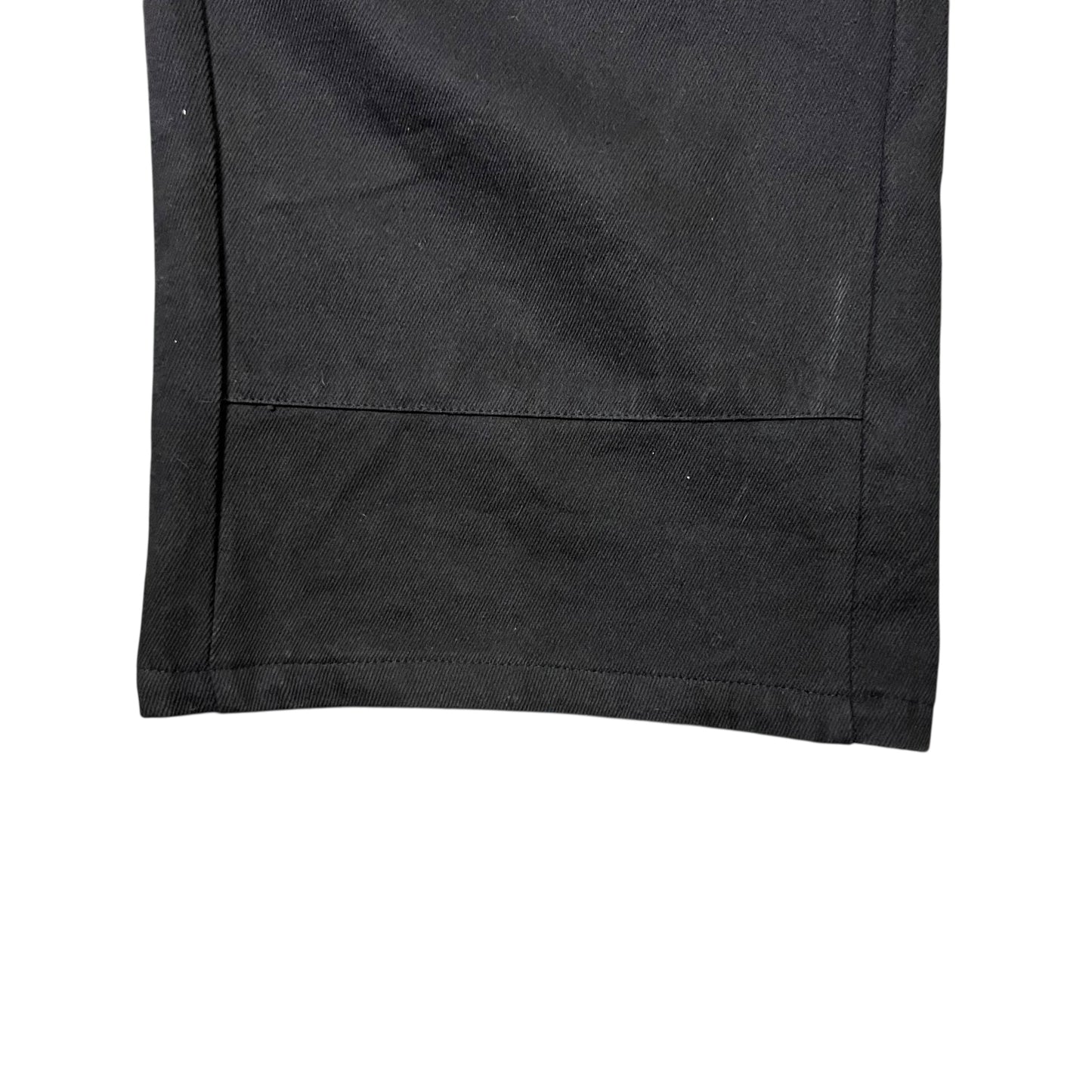 RAF Simon’s Elastic Band Big Denim Pants Black