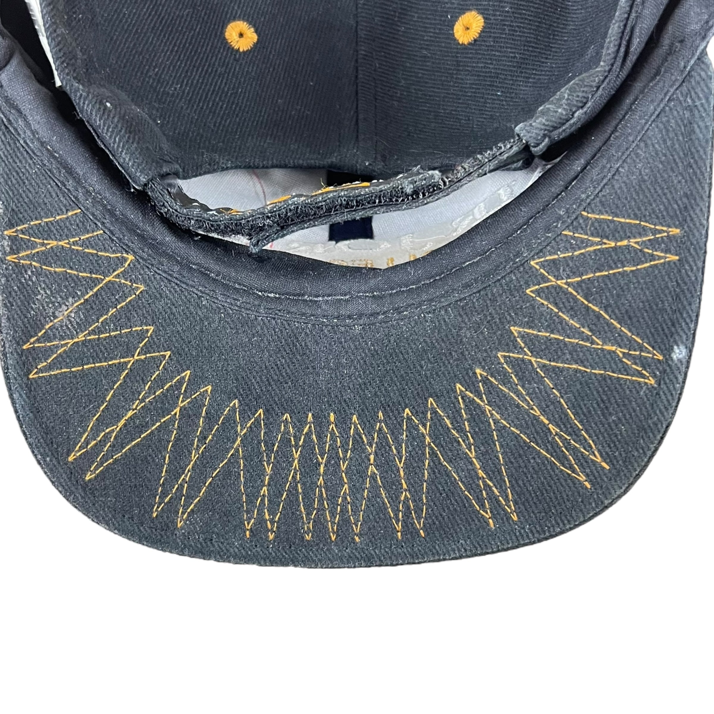 Vintage Jordan Collection Embroidered Logo StrapBack Black
