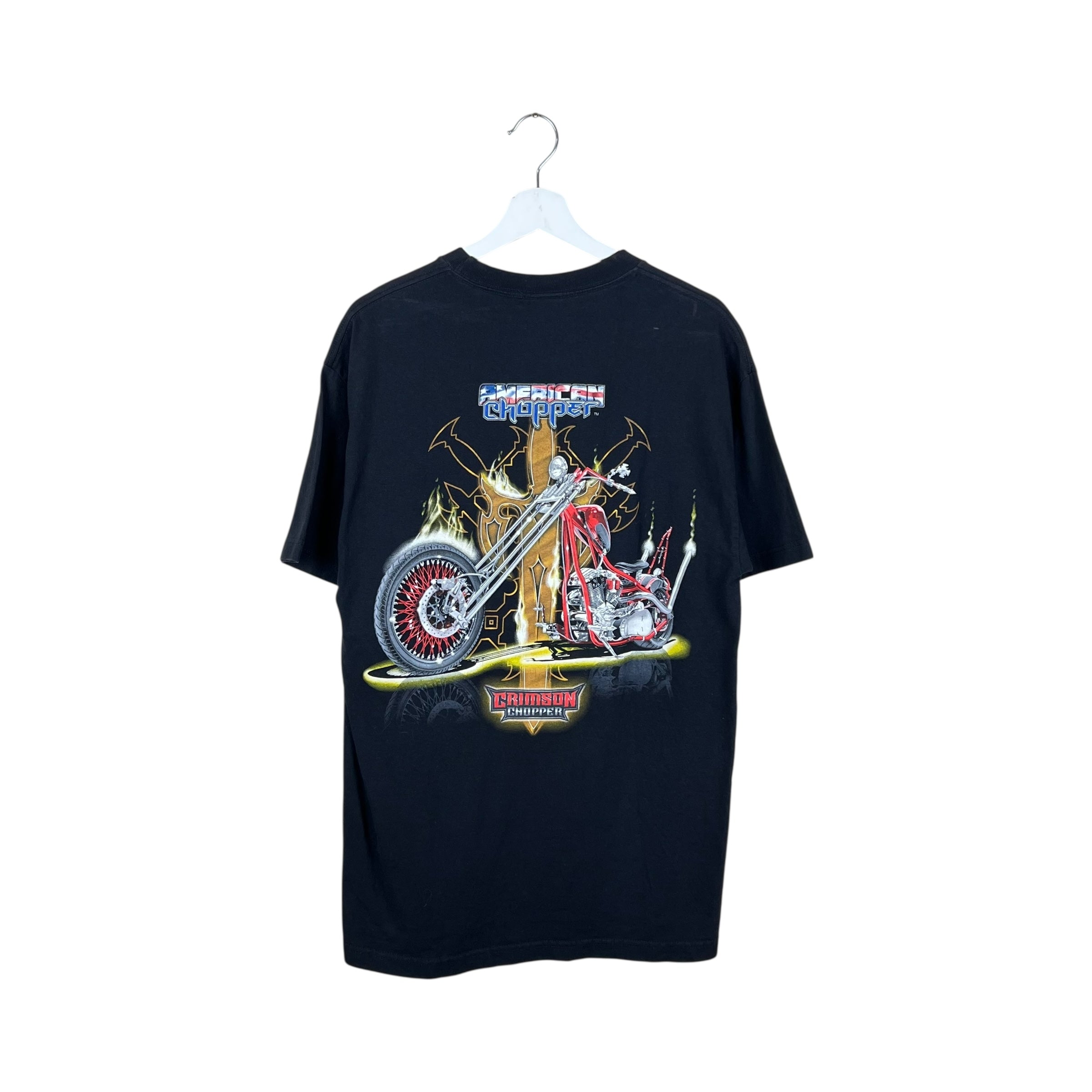 Vintage American Chopper “Crimson Chopper” Tee Black