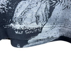 1992 Standing Lone Wolf AOP Tee Black