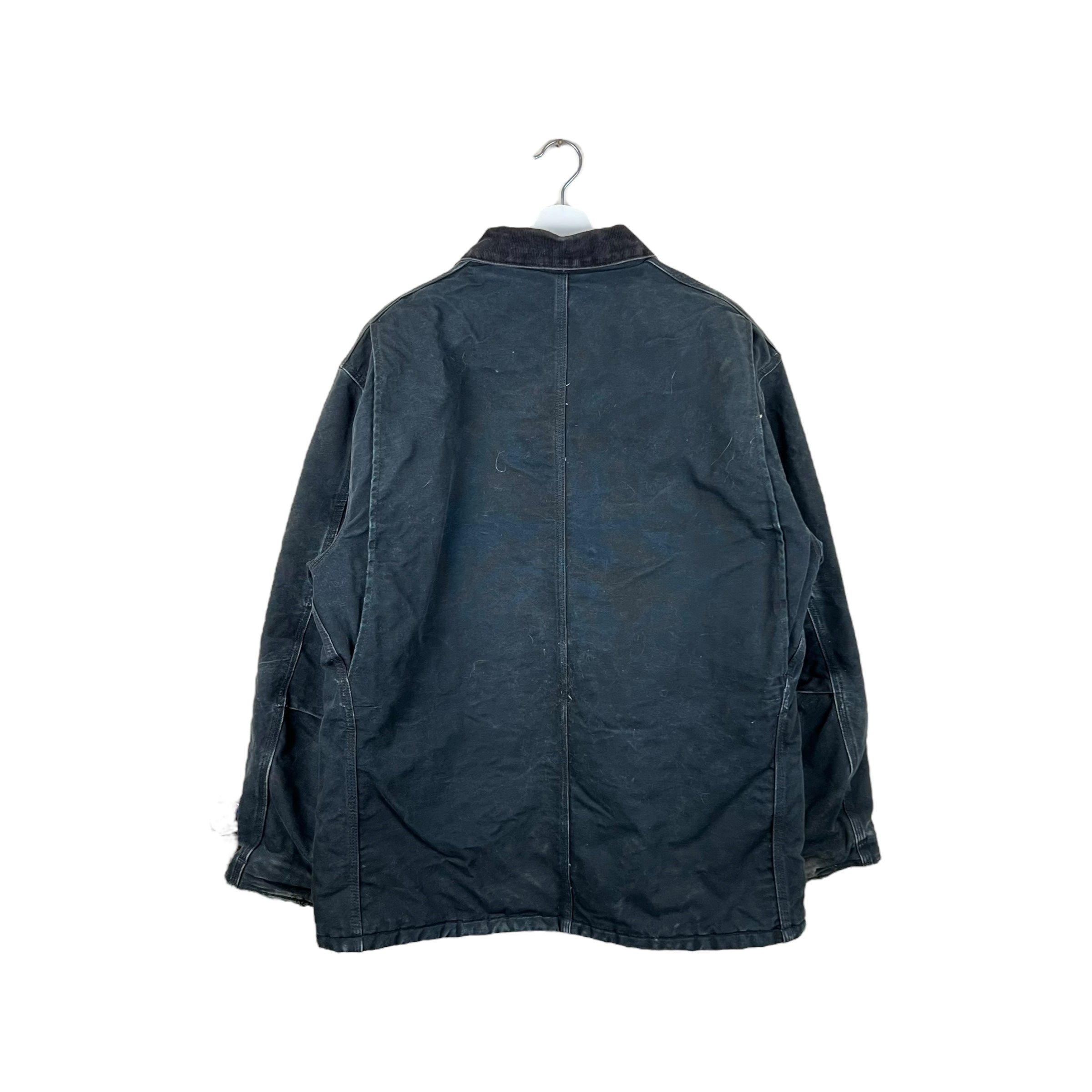 Vintage Carhartt Arctic Quilted Full Zip Jacket Black
