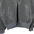 Stussy Sherpa Zip Hoodie Black