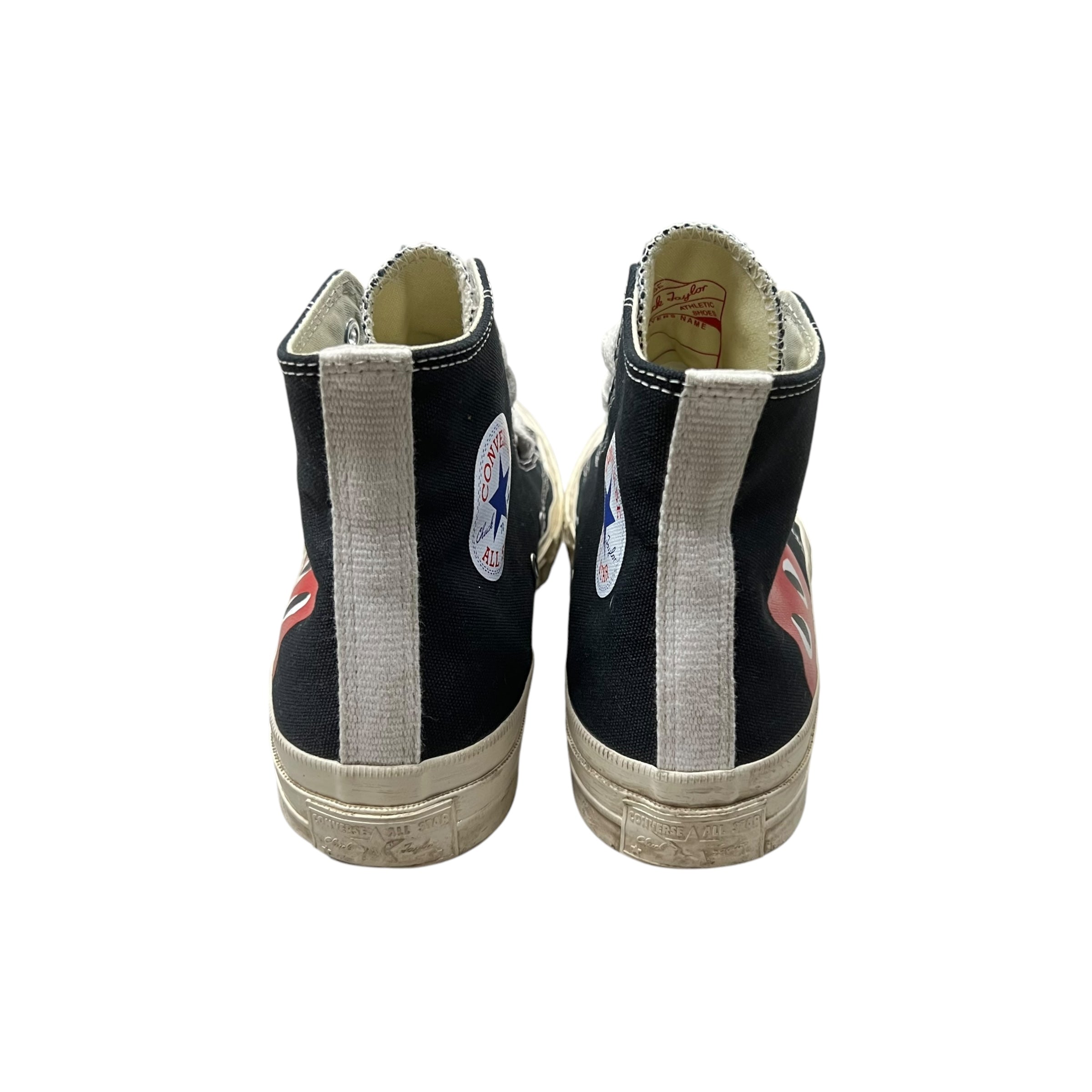 Comme Des Garçons PLAY x Converse Chuck Taylor All Star 70 Hi “Black”