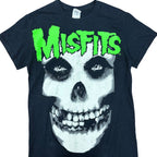 Vintage Misfits Skull Glow-In-Dark Tee