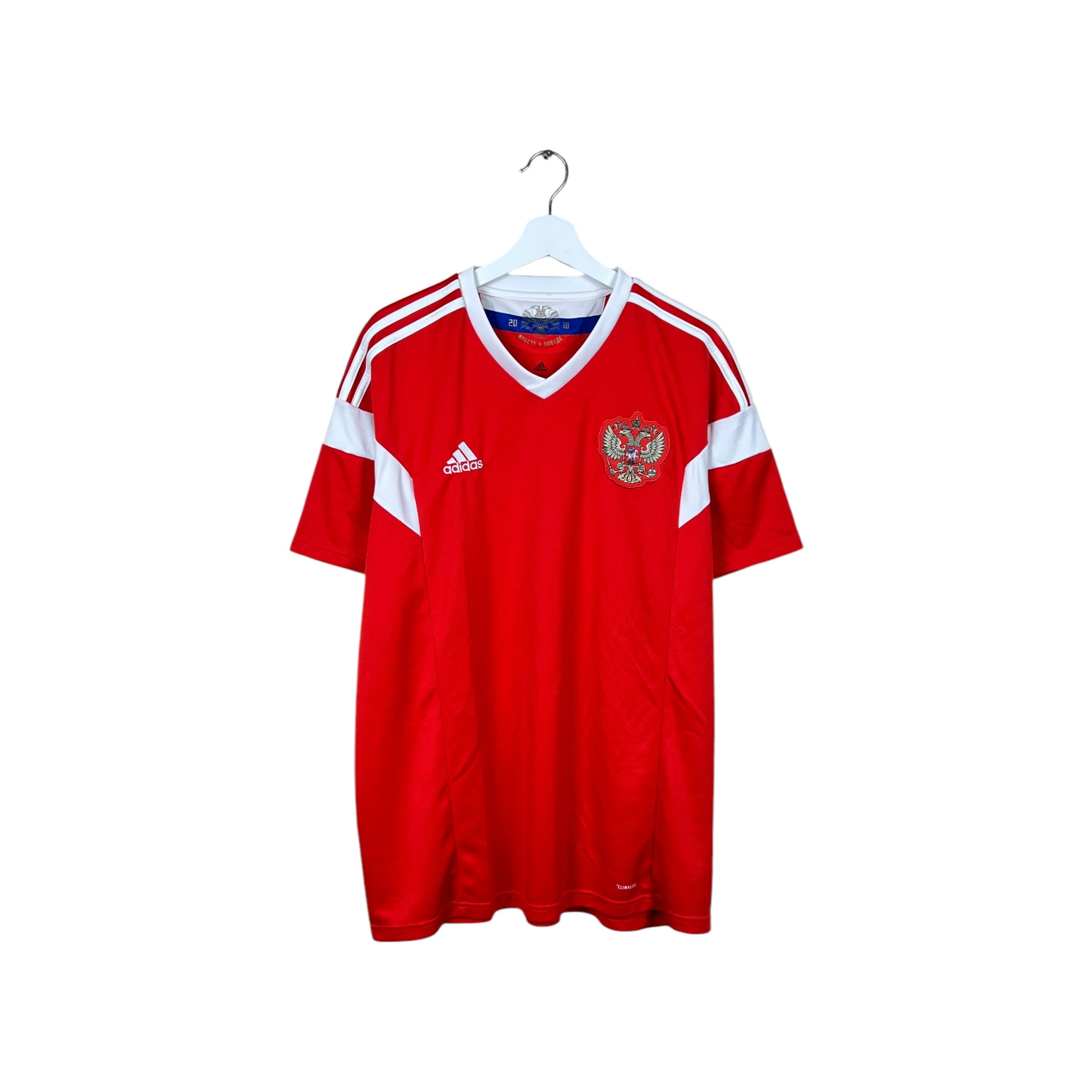 2018 Adidas Russia National Team Blank Home Jersey