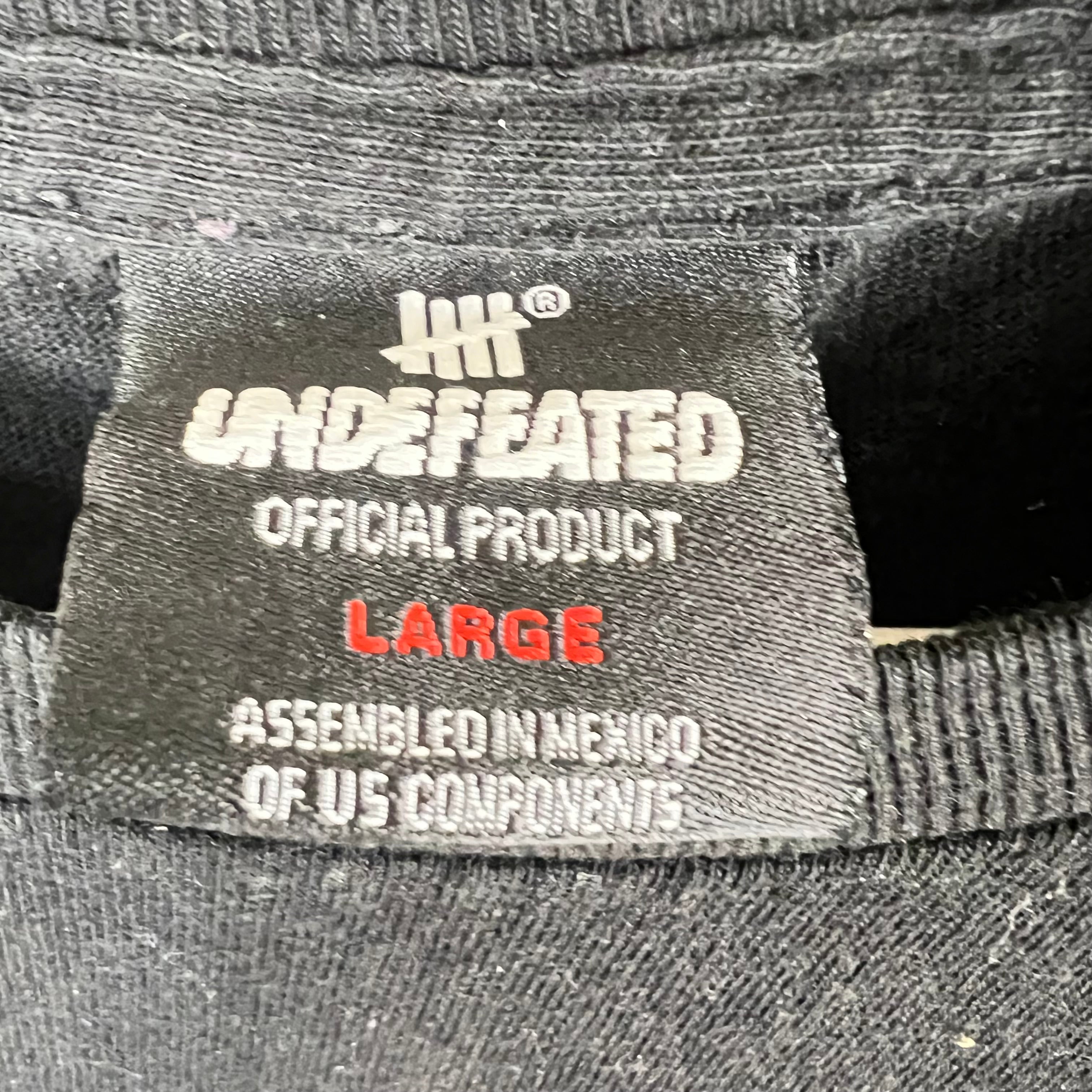 Undefeated 5-Strike Logo Tee Black