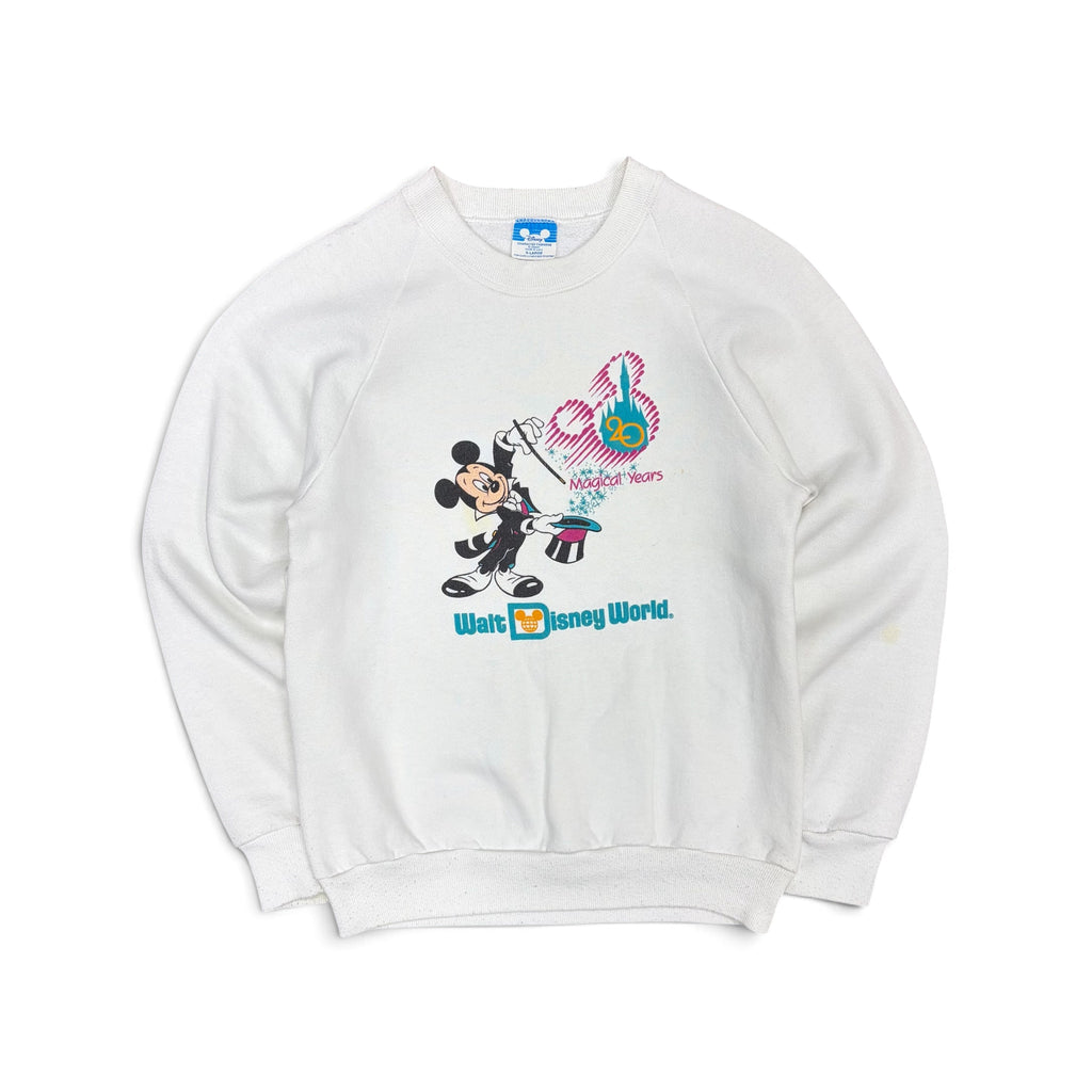 Vintage 80’s Disney Women’s Walt Disney World 20 Magical Years Crewneck