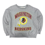 1998 Lee Sport NFL Washington Redskins Arch Logo Crewneck Grey