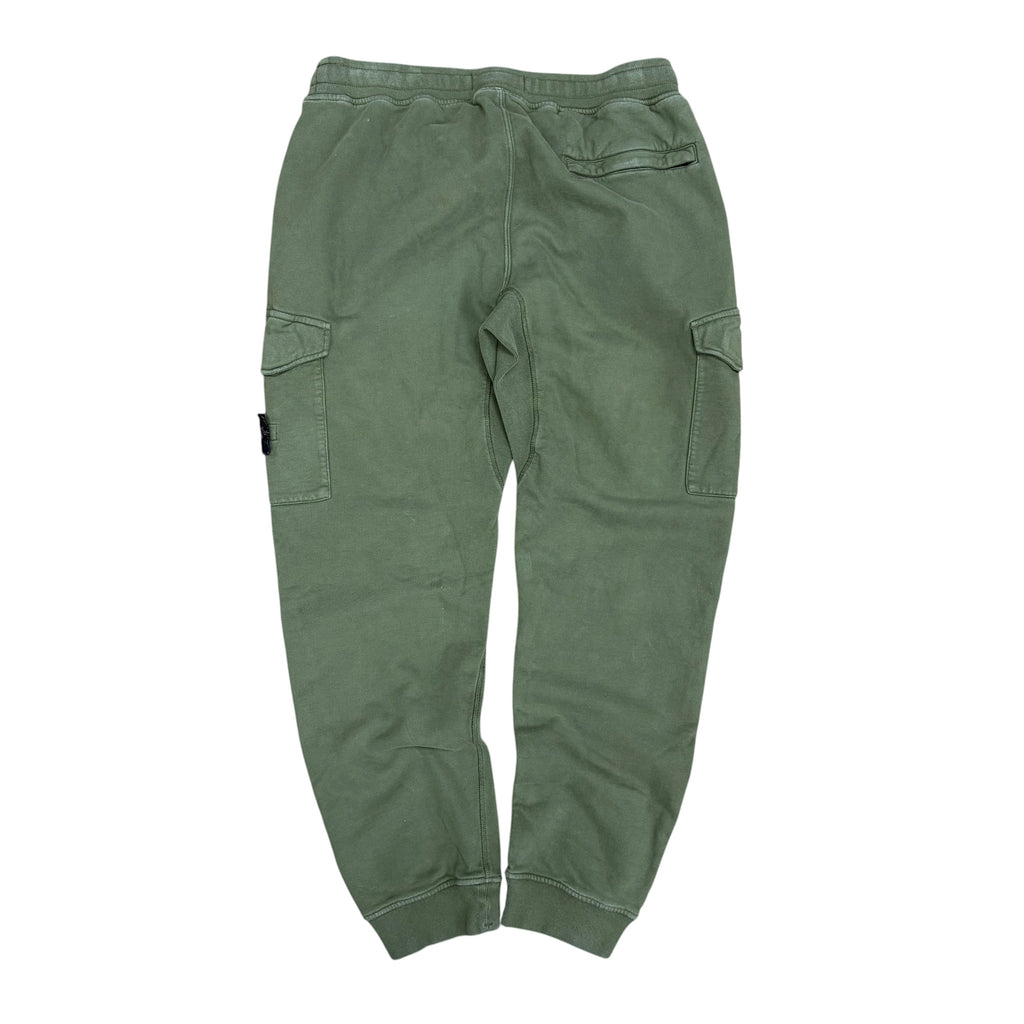 Stone Island Cargo Sweatpants Olive Green