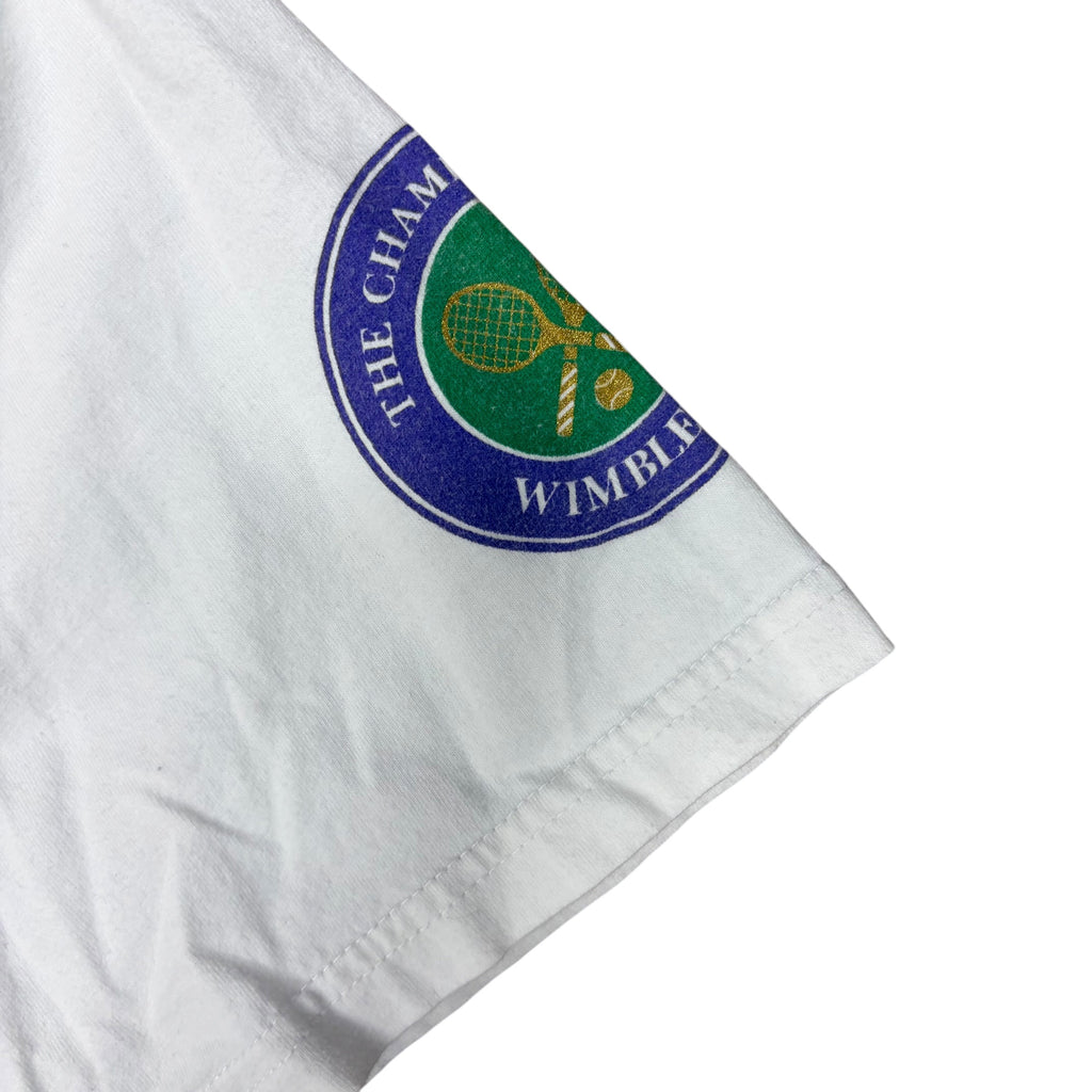 Vintage Wimbledon “The Championships” Museum Tee White