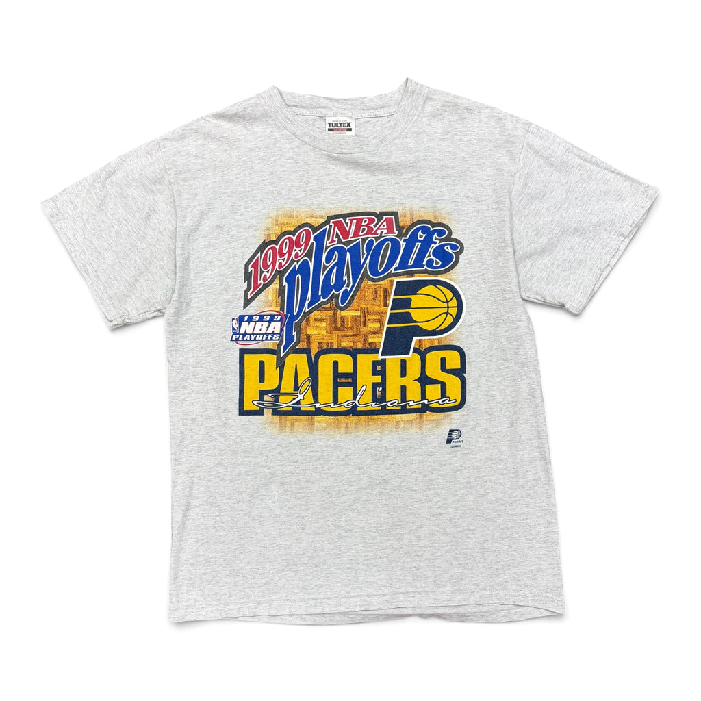 1999 NBA Indiana Pacers Playoffs Promo Tee Grey