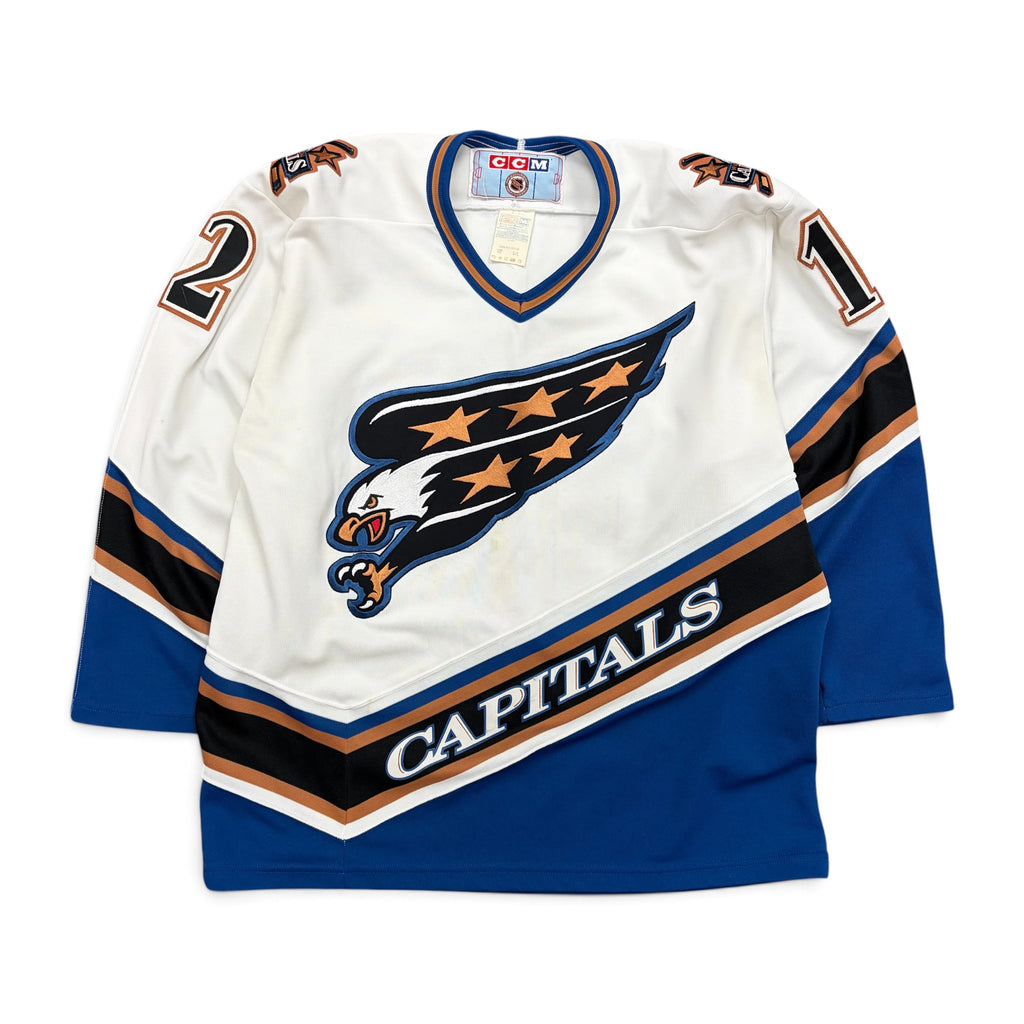 Vintage CCM NHL Washington Capitals Peter Bondra Home Jersey