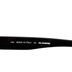 Jil Sander Striped Brown Sunglasses