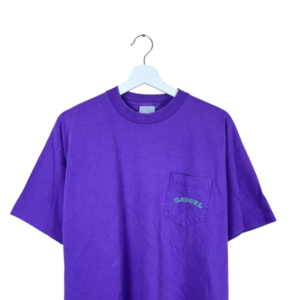 1993 Camel Cigarettes Promo Tee Purple