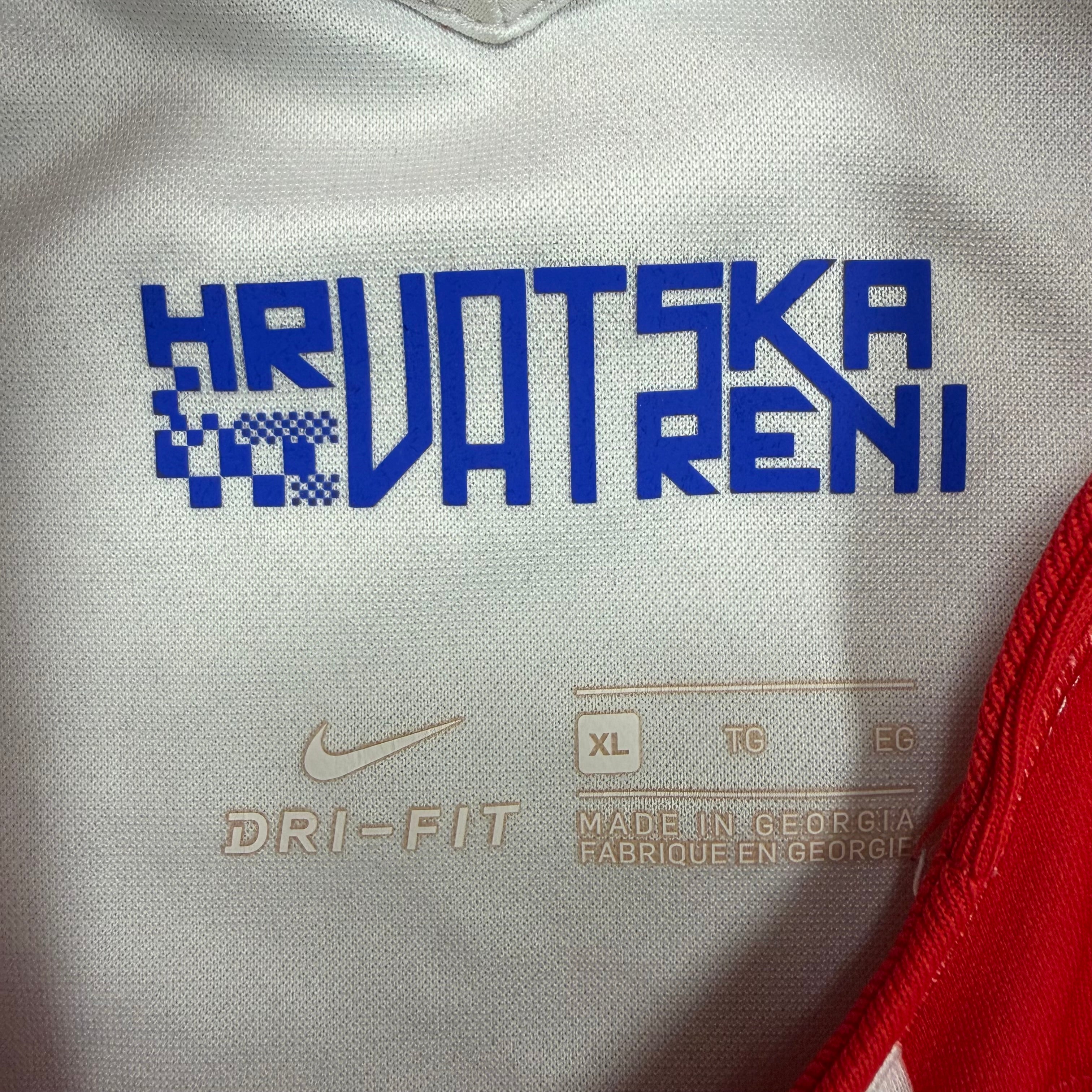 2020 Nike Youth Croatia Blank Home Jersey