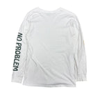 Stussy Jamaica No Problem Longsleeve White