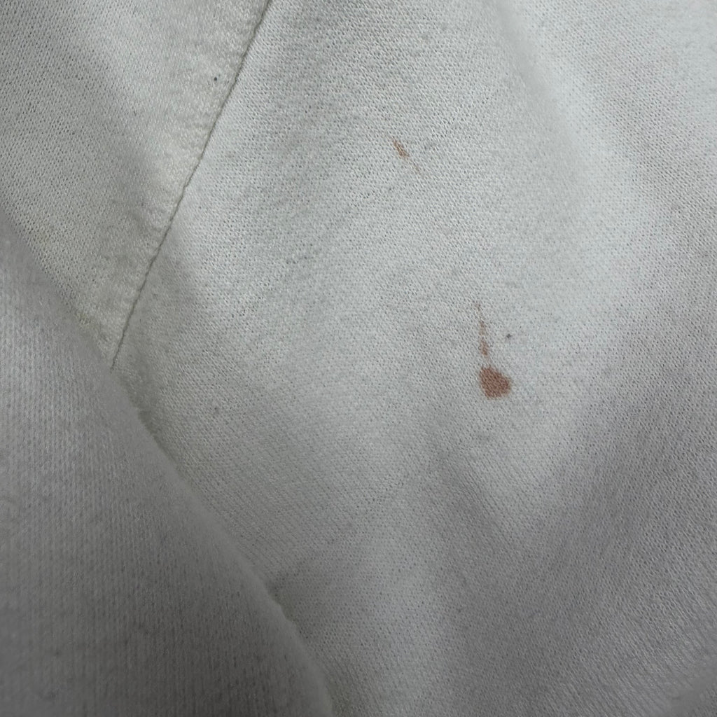Vintage No Blood No Foul Basketball Crewneck White
