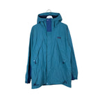 Vintage Patagonia Storm Windbreaker Jacket Aqua Blue
