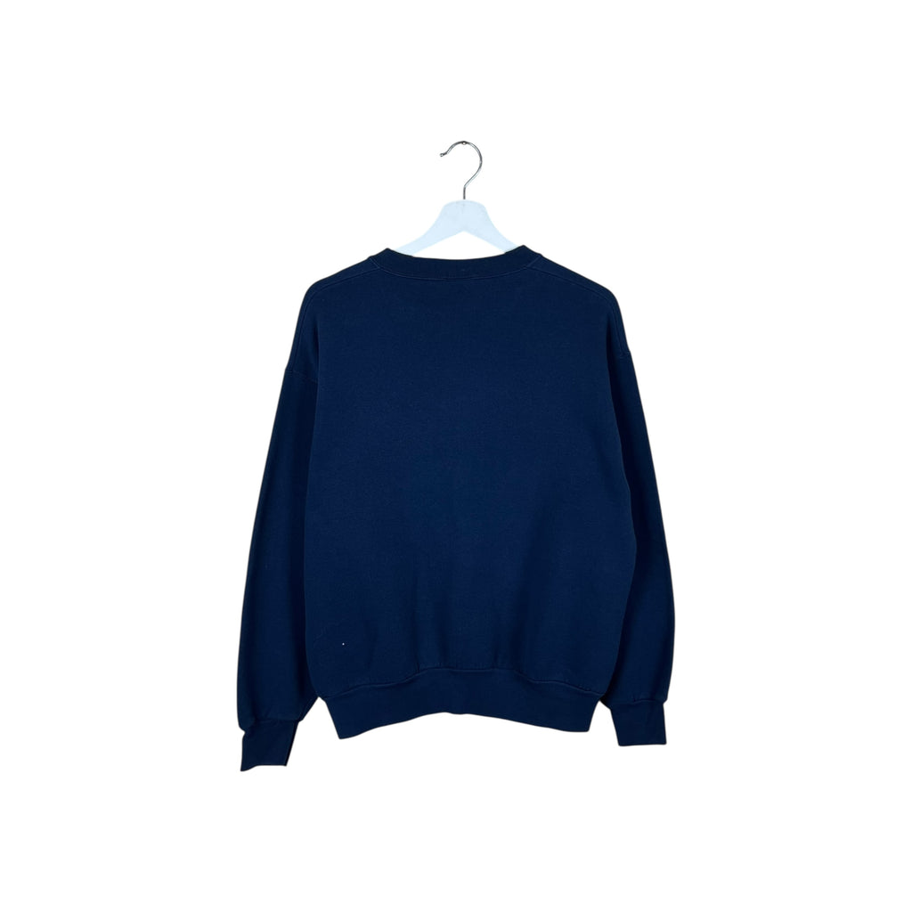 1991 Trench MLB Toronto Blue Jays Arch Logo Crewneck Navy
