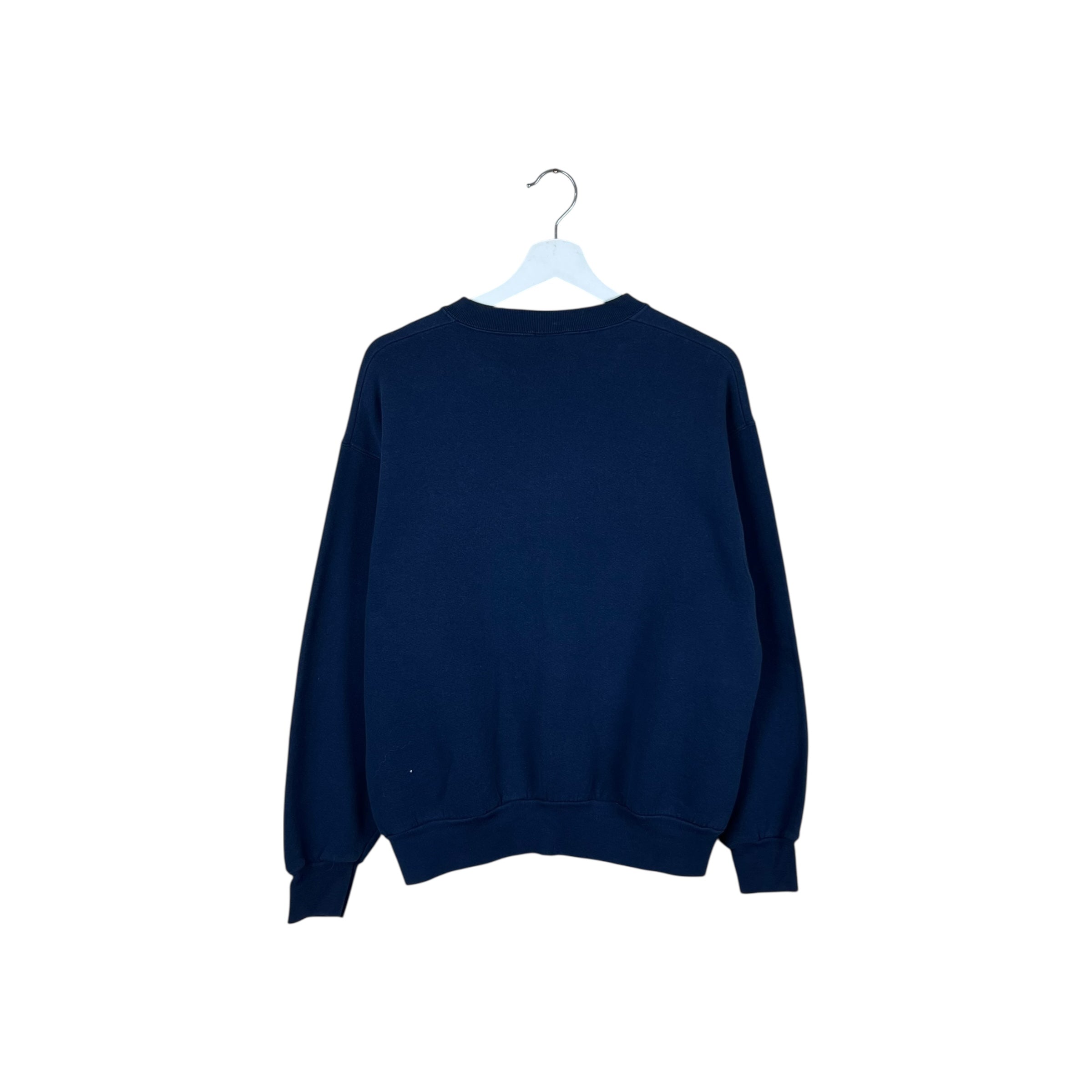 1991 Trench MLB Toronto Blue Jays Arch Logo Crewneck Navy