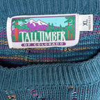 Vintage Tall Timber Golfing AOP Knit