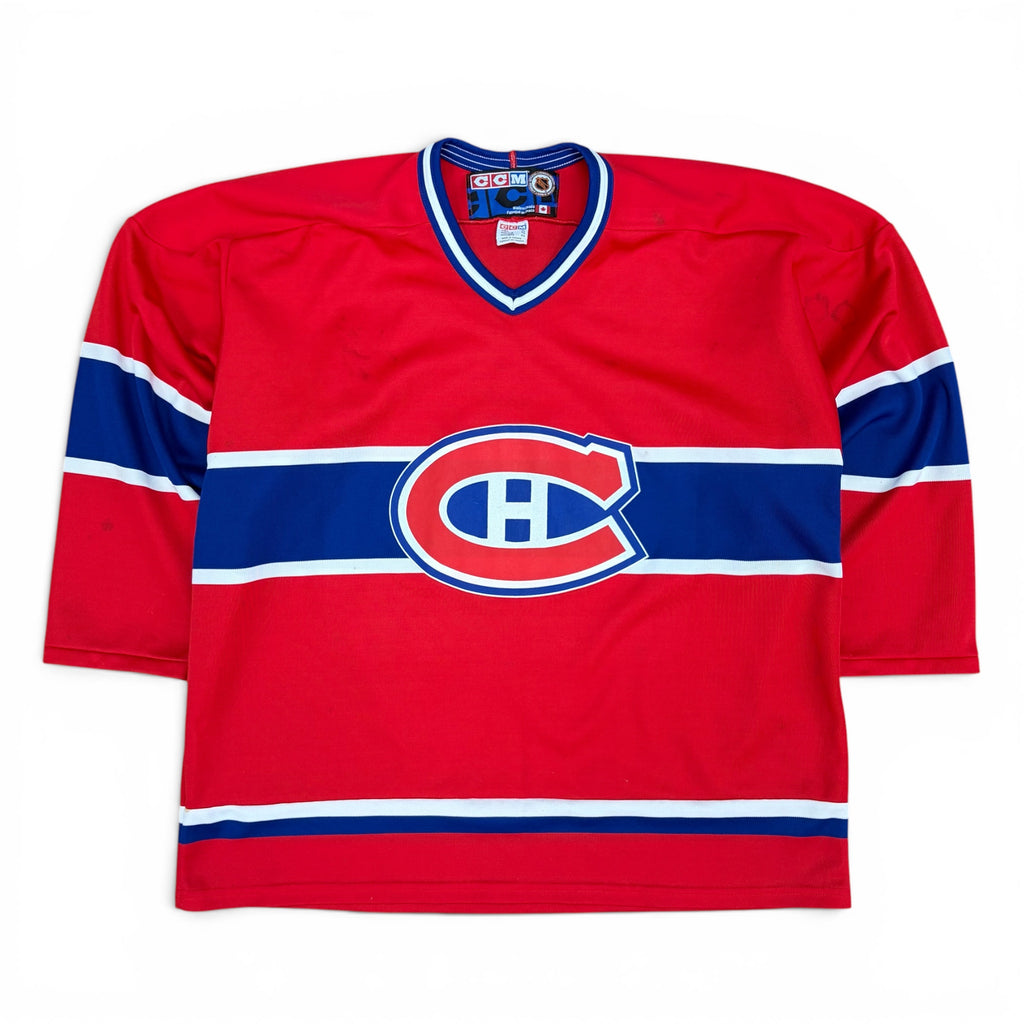 Vintage CCM NHL Montreal Canadiens Blank Away Jersey