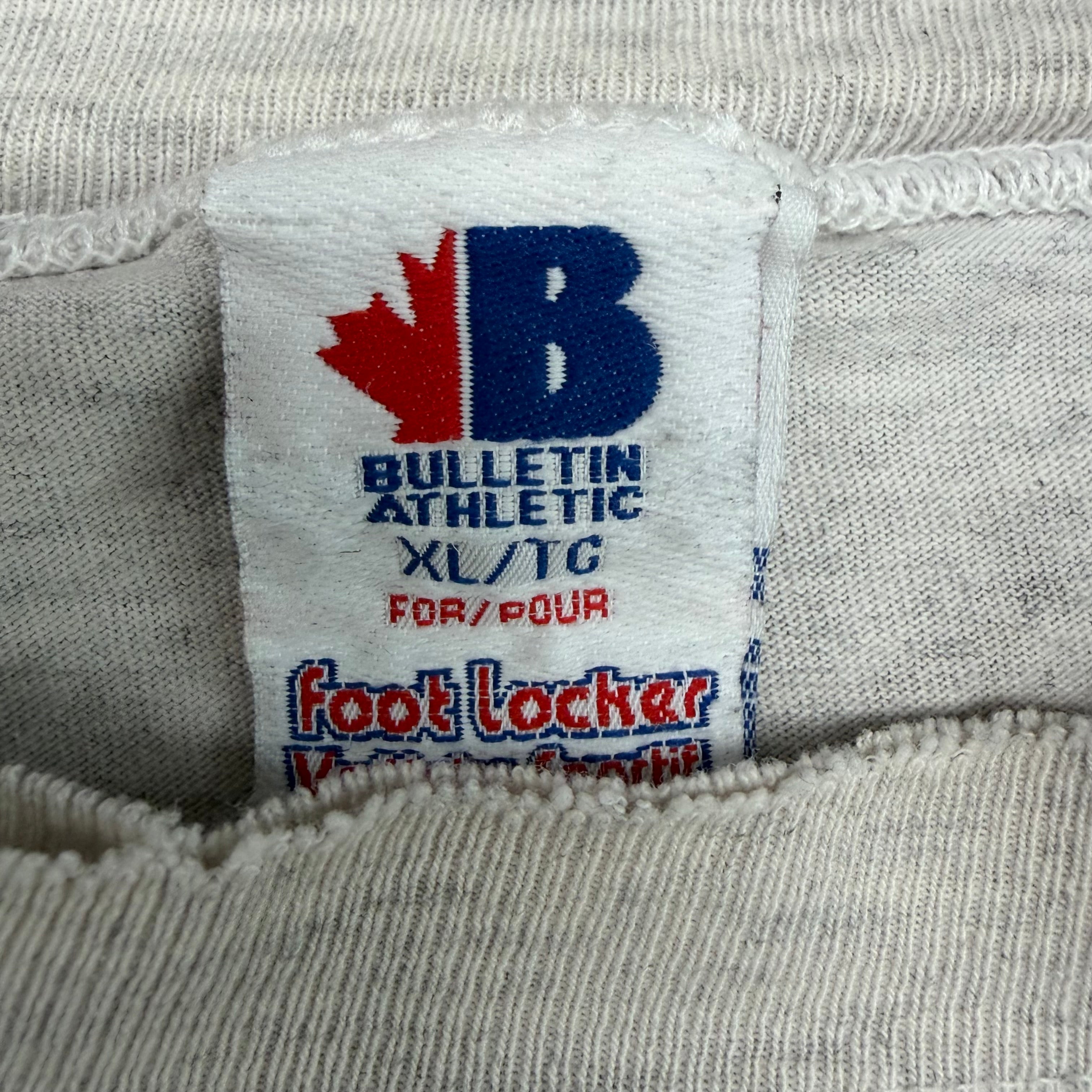 1992 Bulletin Athletic NHL Montreal Canadiens AOP Tee Heather Grey