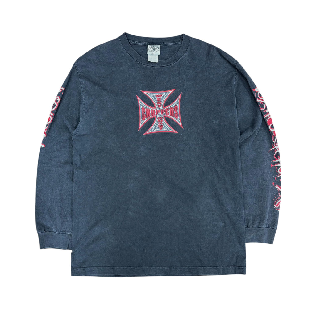 Vintage West Coast Choppers Devil  Spade Longsleeve