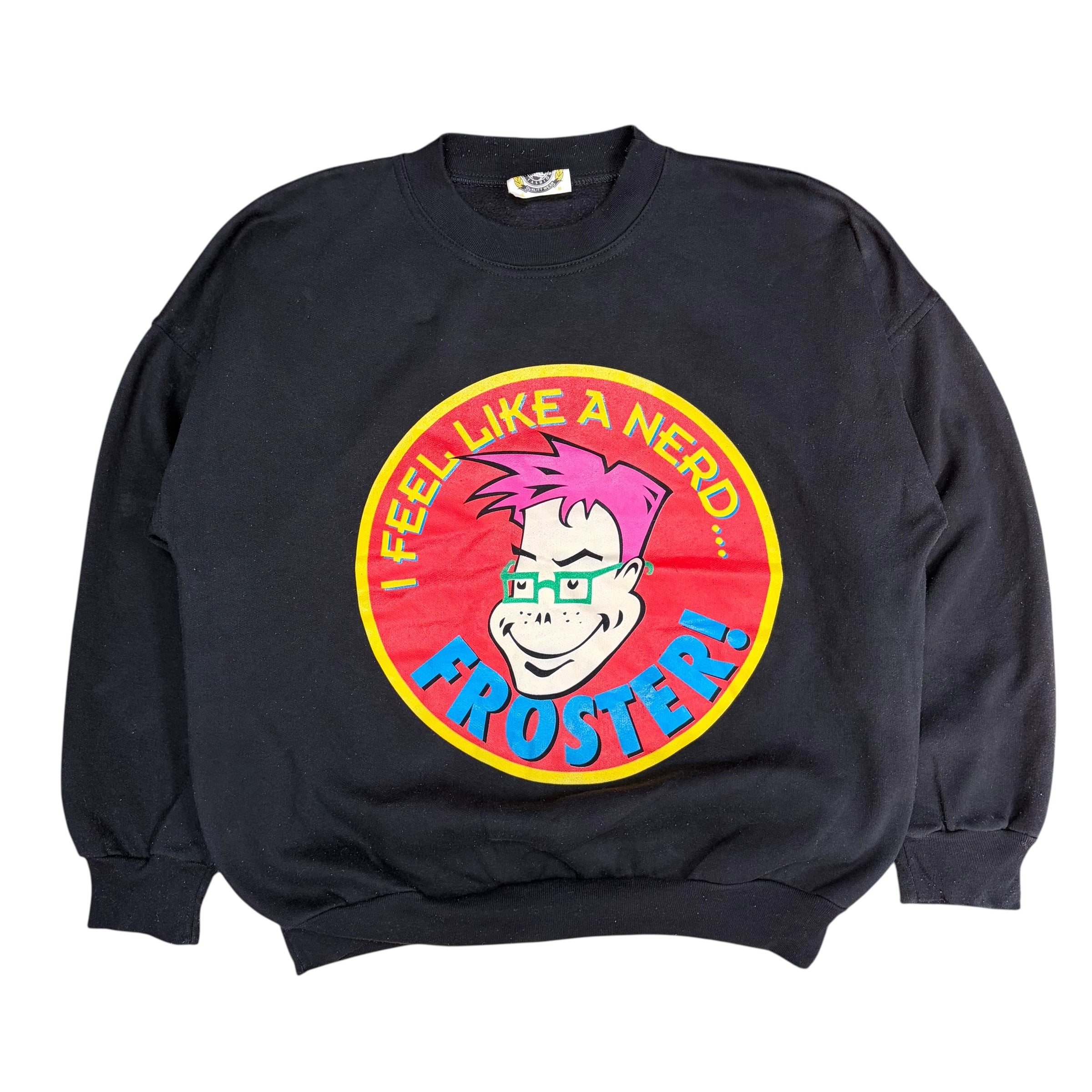 Vintage “I Feel Like A Nerd…Froster!” Crewneck