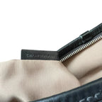 Burberry SuperNova Check Coated Canvas Hobo Bag Brown