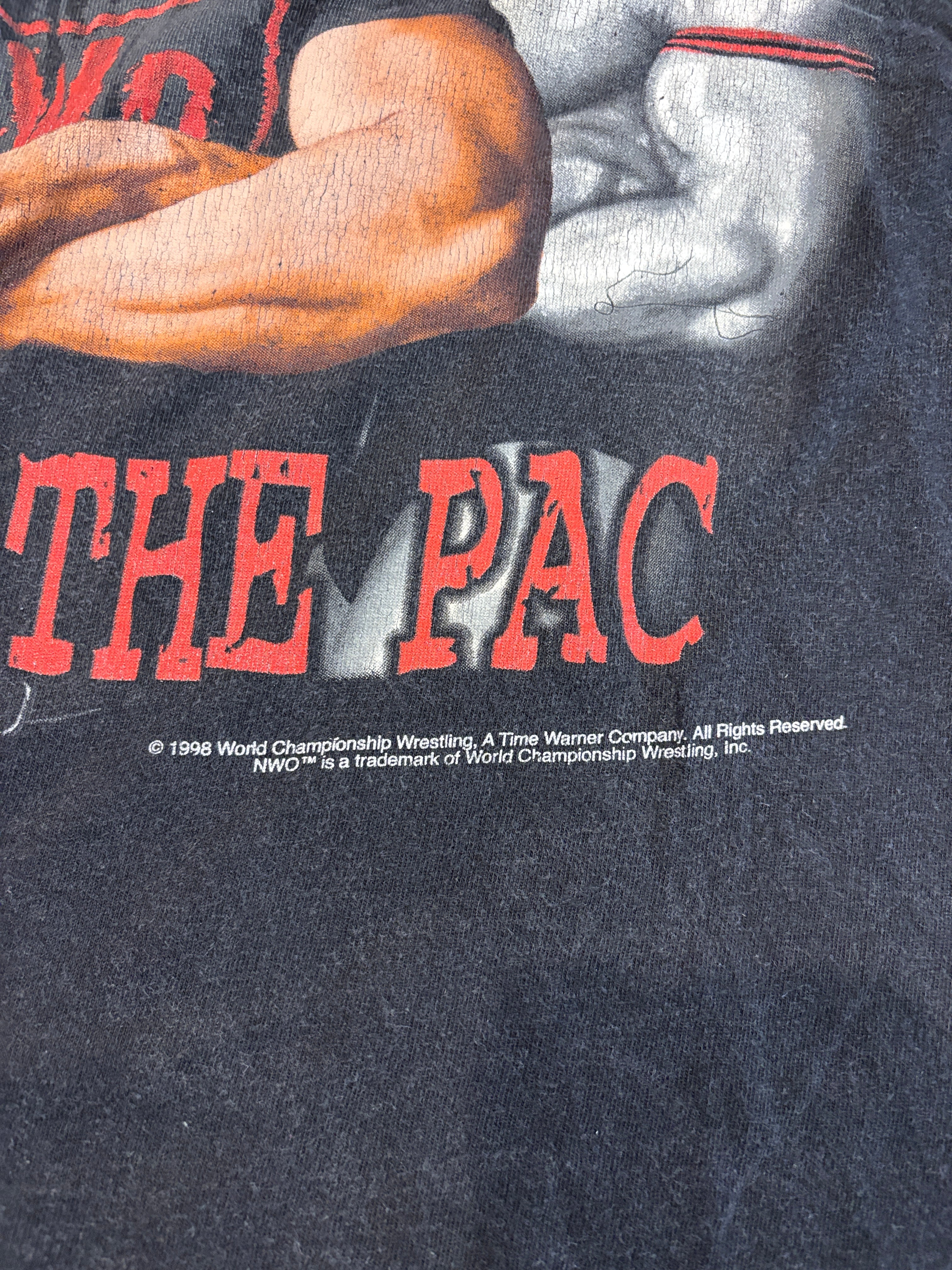1998 WCW NWO “Run With The Pac” Tee Black