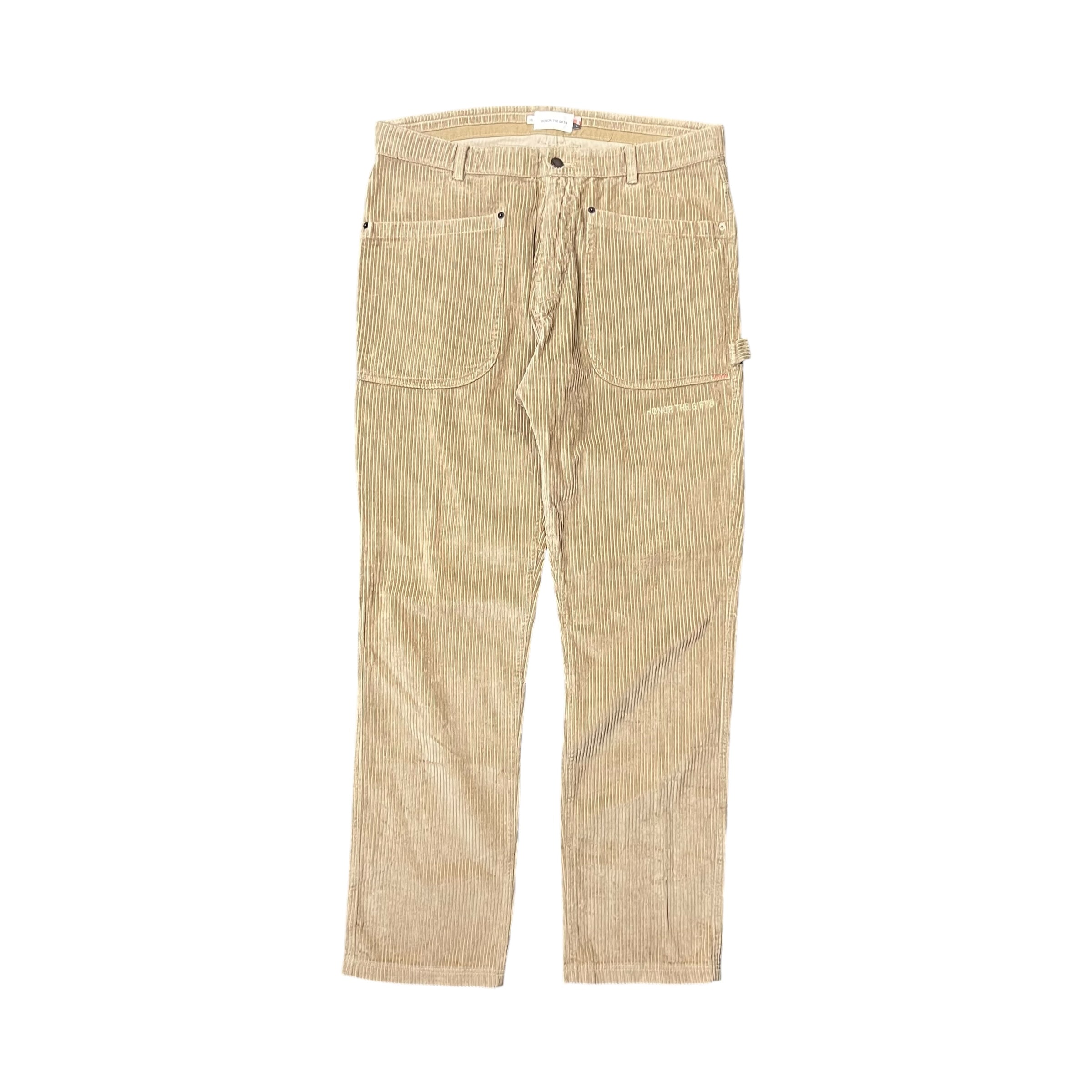 Honor The Gift C-Fall Corduroy Carpenter Pant Khaki