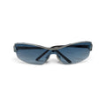 Vintage Guess Women’s Rimless Gradient Sunglasses Ocean Blue