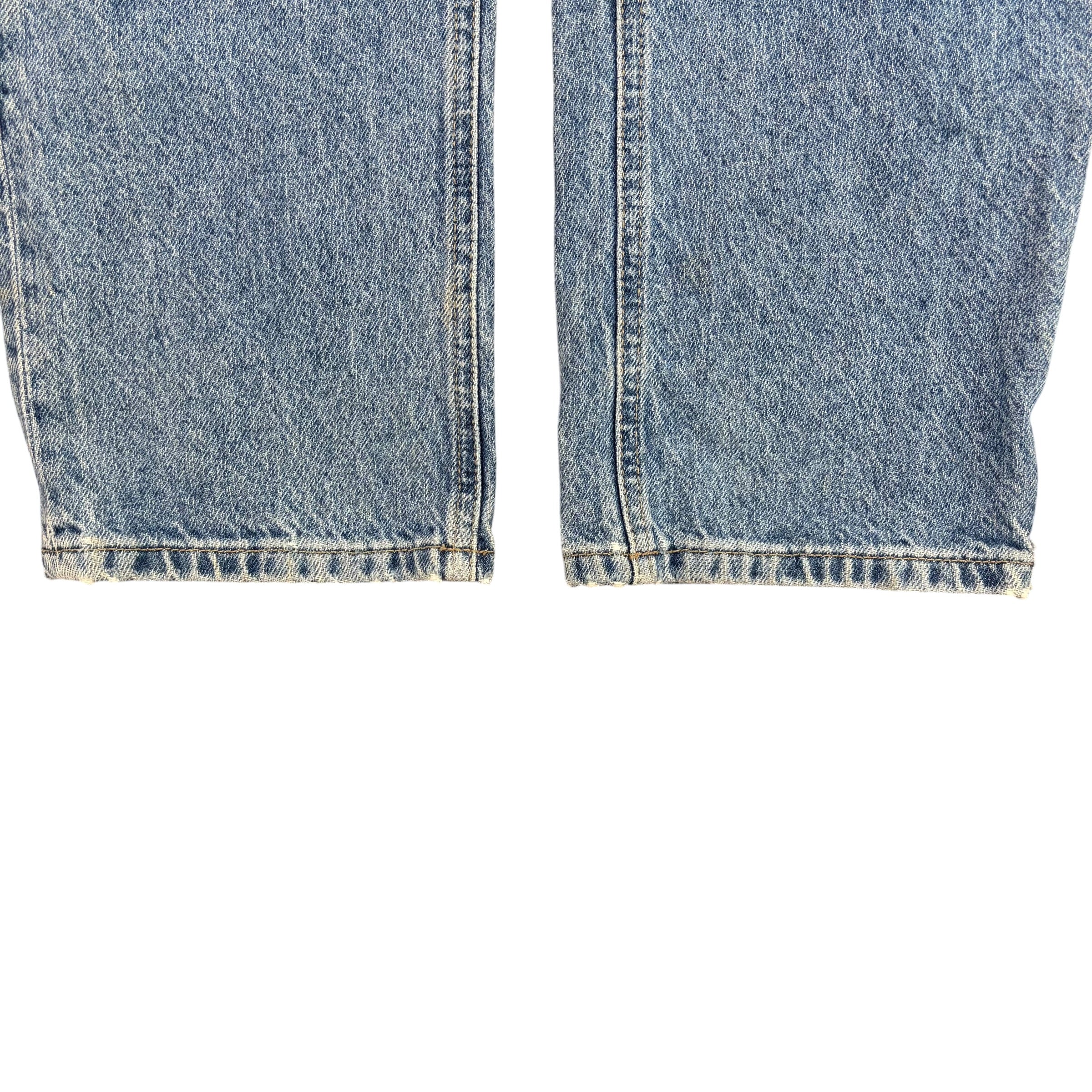 Zara x Rhuigi Distressed Denim Mid Wash