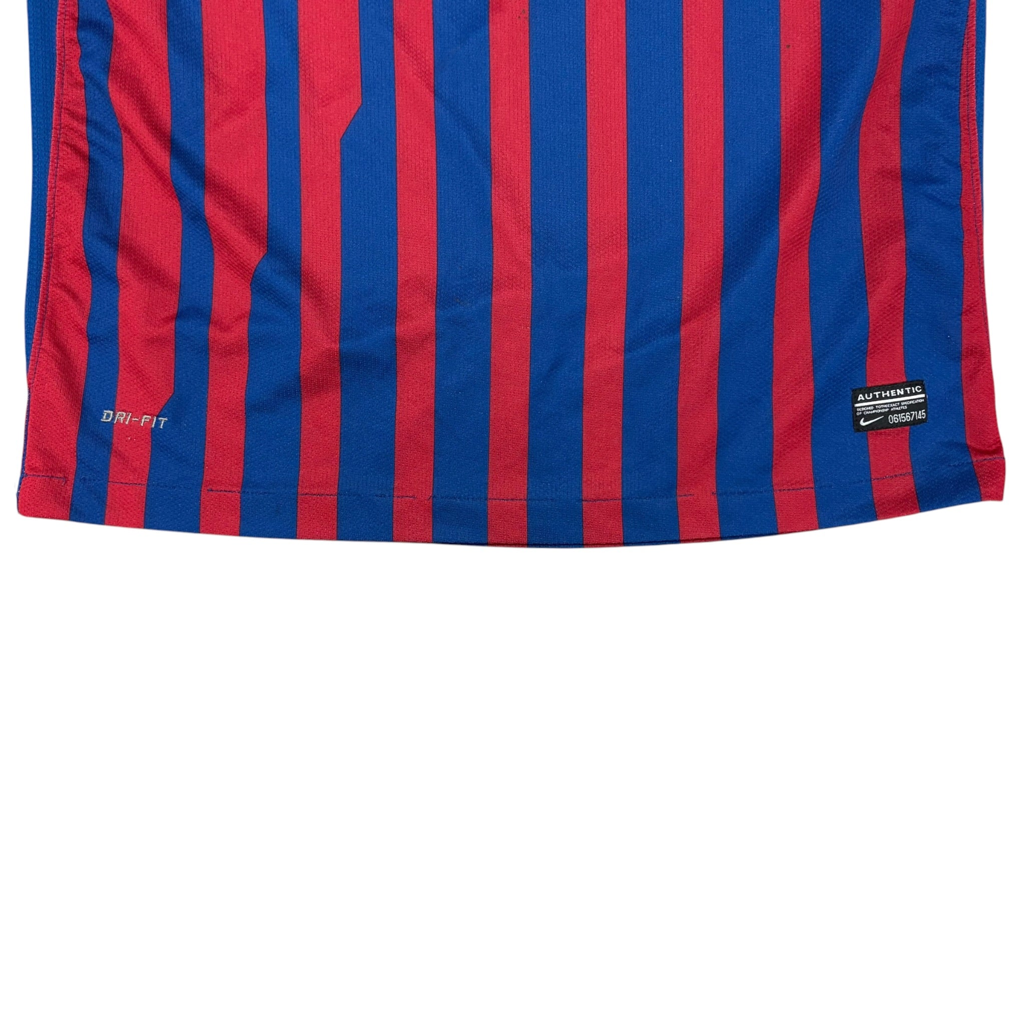 2012 Nike Barcelona Blank Home Jersey