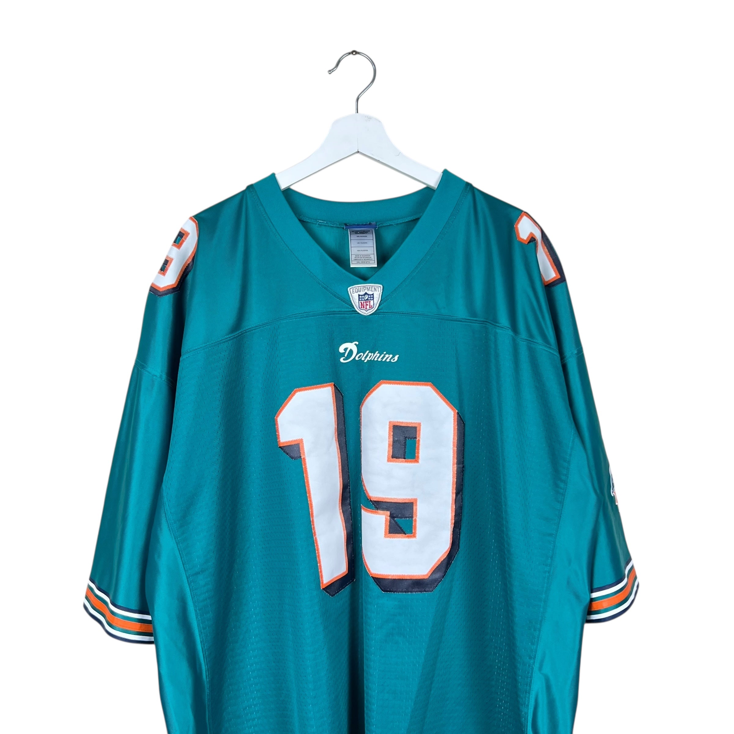 Vintage Reebok NFL Miami Dolphins Brandon Marshall Away Jersey