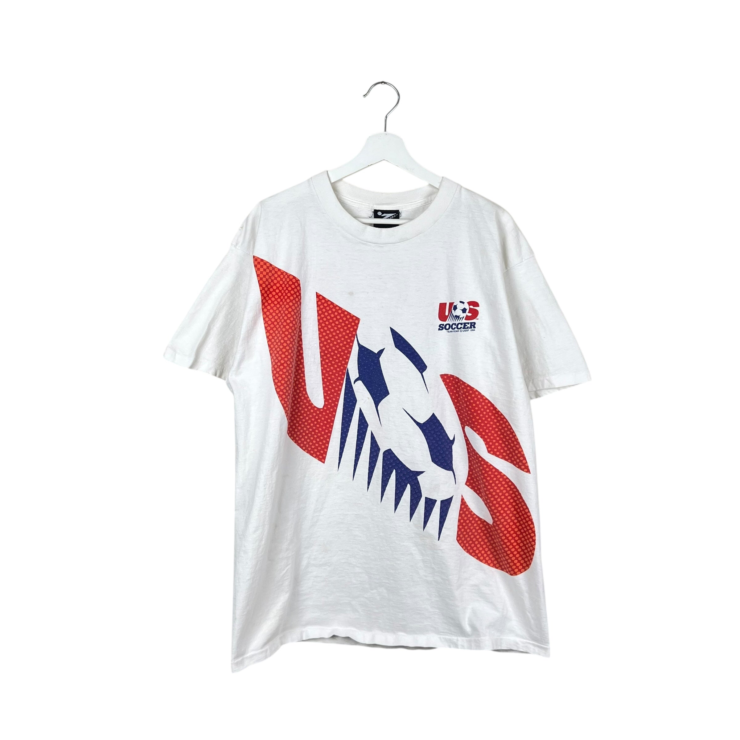 1994 USA Soccer Promo Tee White