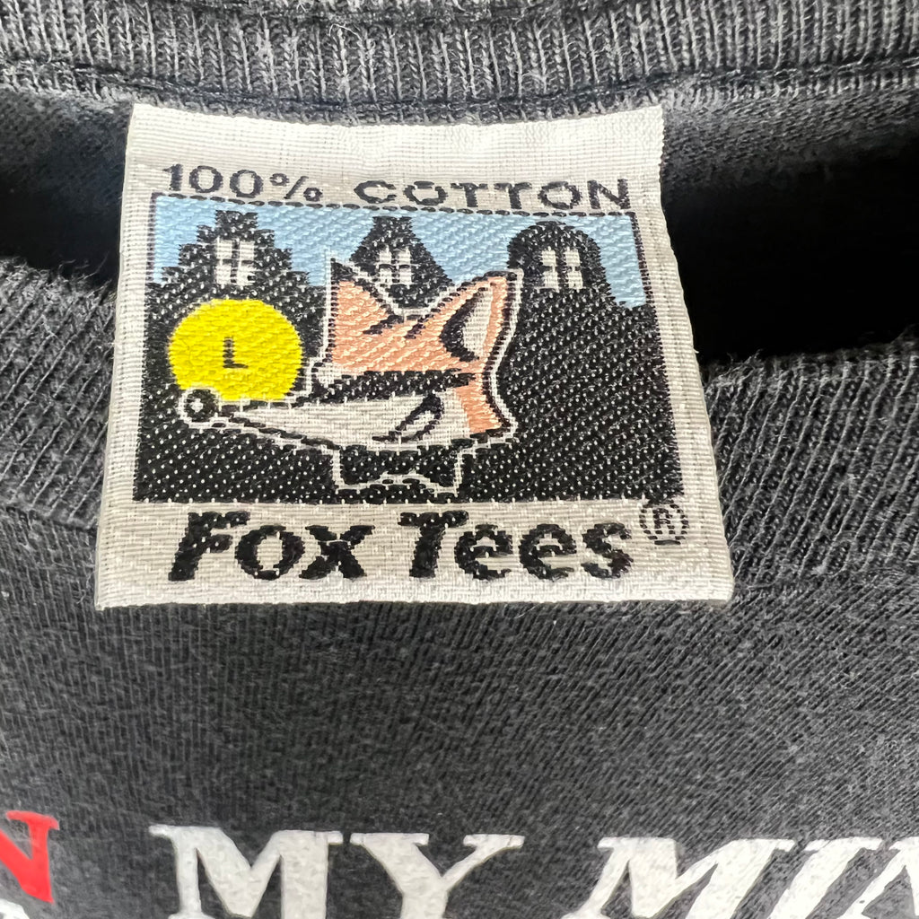 Vintage Amsterdam Albert Einstein Comedy Tee Faded Black